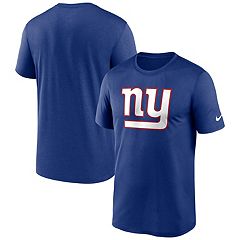 Men's New York Giants Nike Gray Yardline Velocity Performance T-Shirt