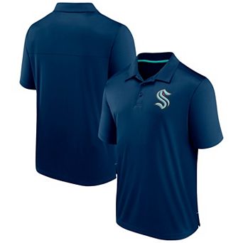 Men's Fanatics Branded Navy Seattle Kraken Polo