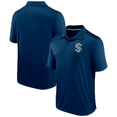 Men's Fanatics Branded Navy Seattle Kraken Polo