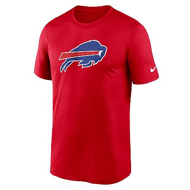 Men's Nike Red Buffalo Bills Legend Logo Performance T-Shirt