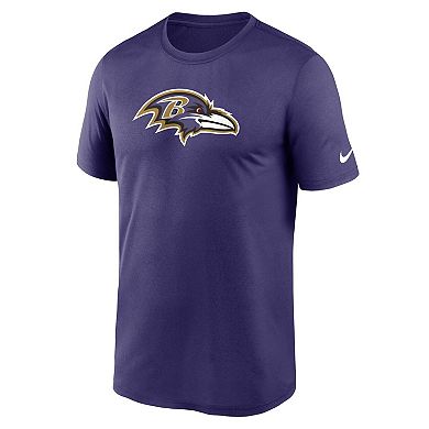 Men's Nike Purple Baltimore Ravens Legend Logo Performance T-Shirt