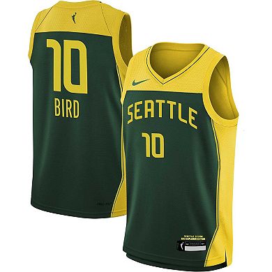 Youth Nike Sue Bird Green Seattle Storm 2021 Explorer Edition Victory Player Jersey