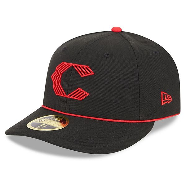 New Era Men's Black Cincinnati Reds 2023 City Connect Low Profile 59FIFTY  Fitted Hat