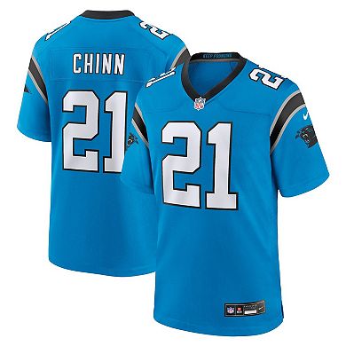 Men's Nike Jeremy Chinn Blue Carolina Panthers Alternate Game Jersey