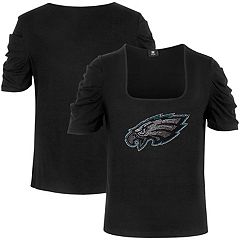 Men's Pro Standard A.J. Brown Black Philadelphia Eagles Mesh Baseball  Button-Up T-Shirt