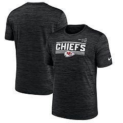 Women's Fanatics Branded Heather Charcoal Kansas City Chiefs 2022 AFC Champions Banner Worthy Tri-Blend 3/4-Sleeve T-Shirt