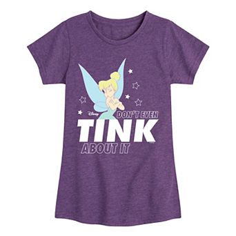 Disney's Tinker Bell Girls 7-16 Dont Tink About It Graphic Tee
