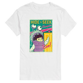 Disney's Monsters Inc. Big & Tall Boo Hide Seek Graphic Tee