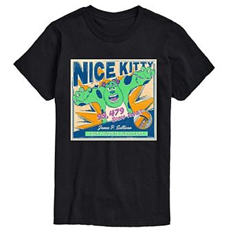 Disney's Monsters Inc. Big & Tall Nice Kitty Graphic Tee