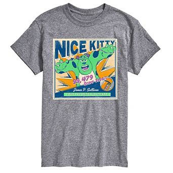 Disney's Monsters Inc. Big & Tall Nice Kitty Graphic Tee