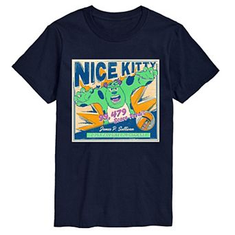 Disney's Monsters Inc. Big & Tall Nice Kitty Graphic Tee