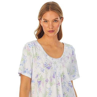 Women's Carole Hochman Cotton Short Sleeve Nightgown