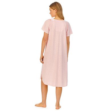 Women's Carole Hochman Cotton Flutter Sleeve Nightgown