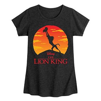 Disney's Girl Long Sleeve Lion King Baby Simba Pride Tee