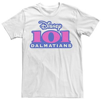 Disney's One Hundred and One Dalmatians Colorful Logo Juniors' Boyfriend Graphic Tee