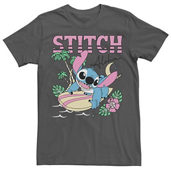 Disney's Lilo & Stitch Juniors' Aloha Tropic Surf Boyfriend Graphic Tee