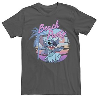 Disney's Lilo & Stitch Juniors' Beach Party Hula Boyfriend Graphic Tee