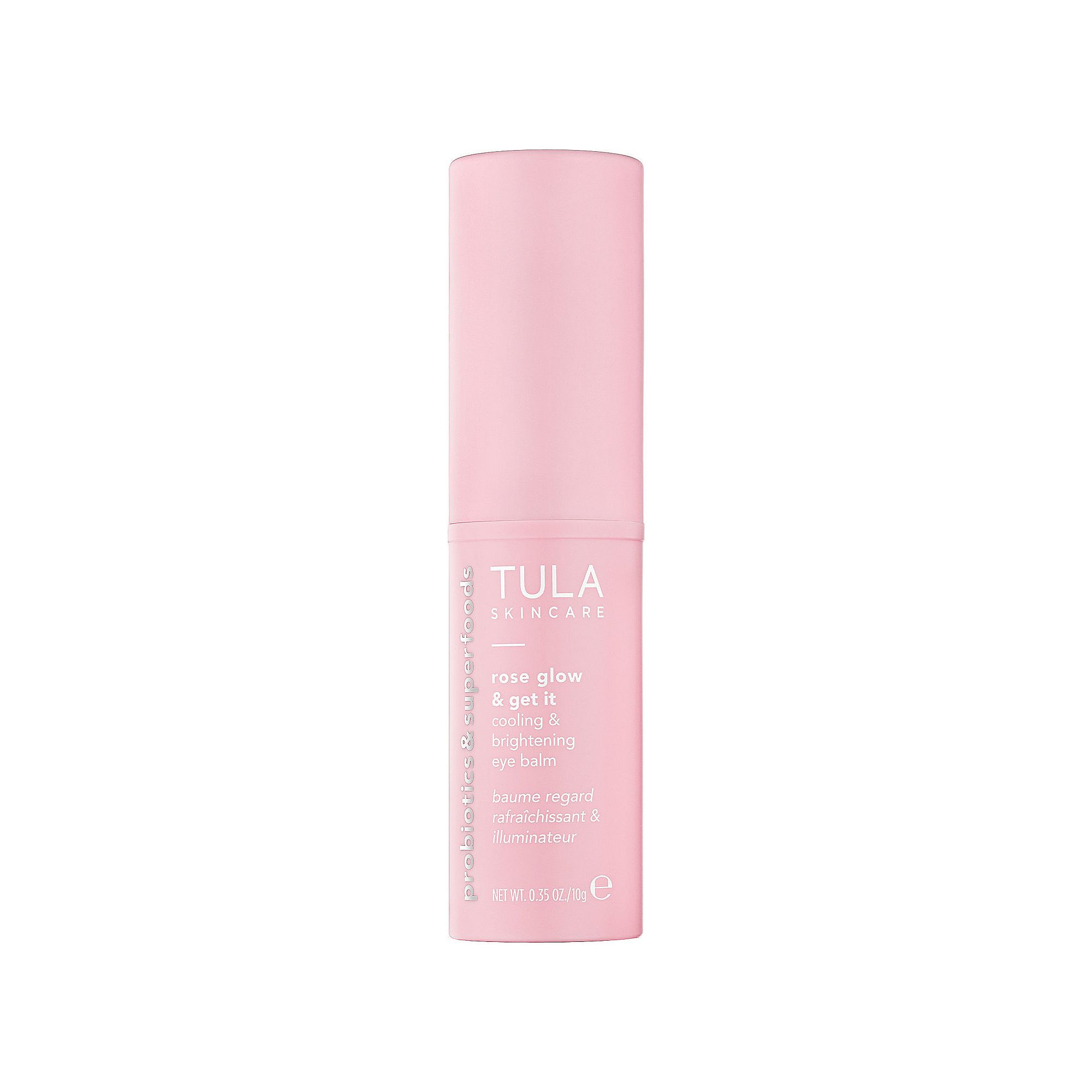 TULA Skincare Rose Glow + Get It Cooling & Brightening Eye Balm, Size: .35O