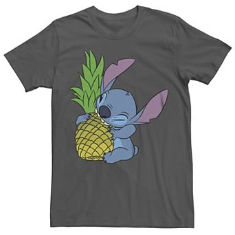 Disney's Lilo & Stitch Juniors' Pineapple Chomp Boyfriend Graphic Tee