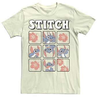 Disney's Lilo & Stitch Juniors' Tropical Boxes Boyfriend Graphic Tee