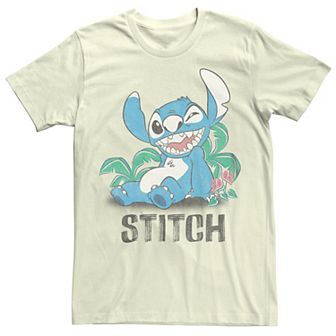 Disney's Lilo & Stitch Juniors' Wink Boyfriend Graphic Tee