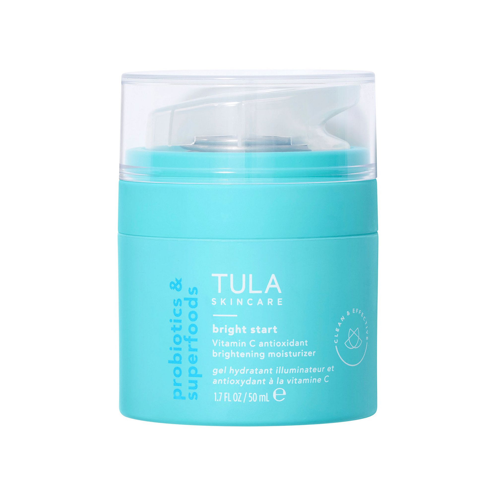 TULA Skincare Bright Start Vitamin C Antioxidant Brightening Moisturizer, S