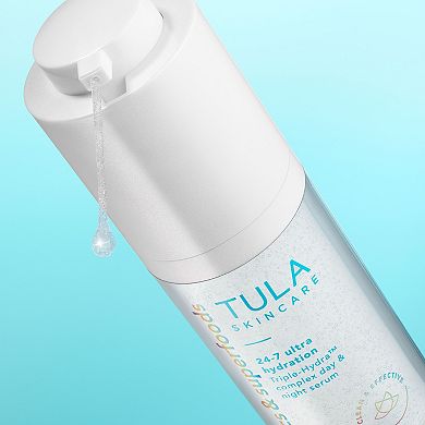 24-7 Ultra Hydration Triple-Hydra Complex Day & Night Serum with Hyaluronic Acid, Squalane & Collagen