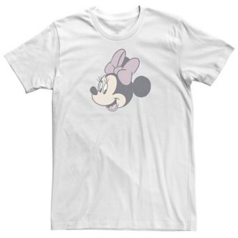 Disney's Minnie Mouse Face Pocket Juniors' Boyfriend Graphic Tee