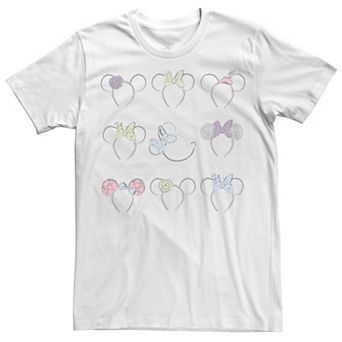 Disney's Minnie Mouse Stacked Ears Juniors' Boyfriend Graphic Tee