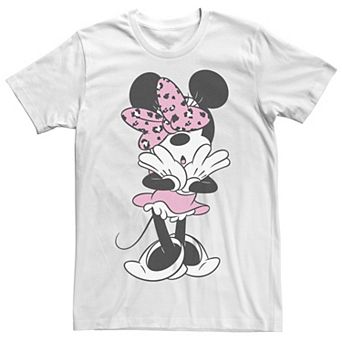Disney's Minnie Mouse Clumsy Bow Juniors' Boyfriend Graphic Tee