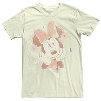 Disney's Minnie Mouse Juniors' Floral Daydream Boyfriend Graphic Tee