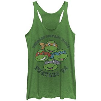 Juniors' Nickelodeon Teenage Mutant Ninja Turtles '84 Faces Racerback Tank Top