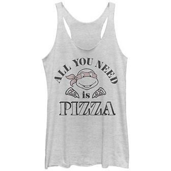 Juniors' Nickelodeon Teenage Mutant Ninja Turtles Raphael Pizza Racerback Tank Top