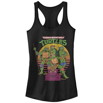 Juniors' Nickelodeon Teenage Mutant Ninja Turtles Heroes Team Racerback Tank Top