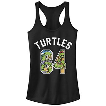 Juniors' Nickelodeon Teenage Mutant Ninja Turtles 1984 Logo Racerback Tank Top