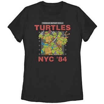 Juniors' Nickelodeon Teenage Mutant Ninja Turtles Turtle Rock '84 Graphic Tee