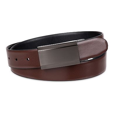 Men's Sonoma Goods For Life® Two-In-One Reversible Modern Plaque Dress Belt