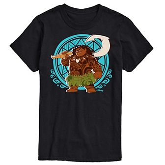 Disney's Moana Big & Tall Maui Graphic Tee