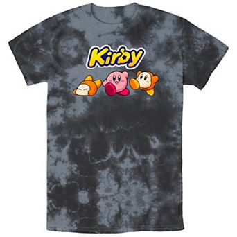Men's Nintendo Kirby and Friends Bombard Wash Graphic Tee
