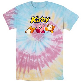 Men's Nintendo Kirby and Friends Bombard Wash Graphic Tee