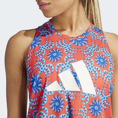 Adidas Originals Farm Rio Jardim Trefoil Floral Tank Top