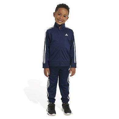 Toddler Boy adidas Tricot Jacket and Jogger Set