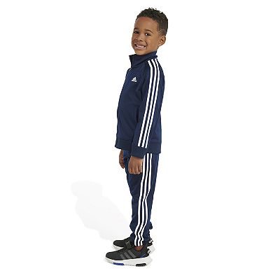 Toddler Boy adidas Tricot Jacket and Jogger Set