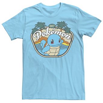 Men's Pokemon Beach Mode Squirtle Graphic Tee