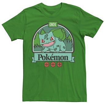 Men's Pokemon Forest Mode Bulbasaur Graphic Tee