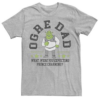 Men's Shrek Ogre Dad Sign Graphic Tee