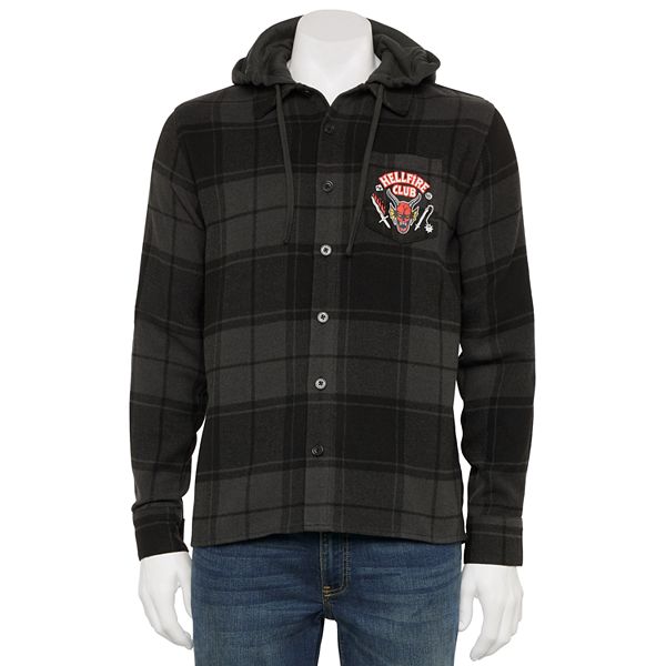 Kohls flannel online hoodie