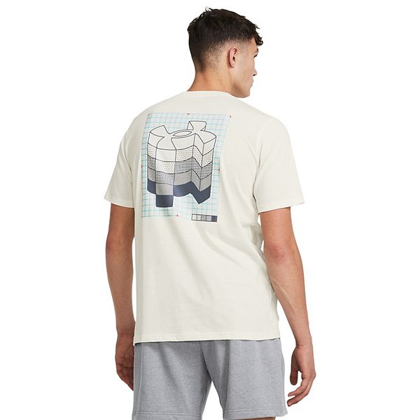 Men's Under Armour Elevation Map Logo Short Sleeve Graphic Tee