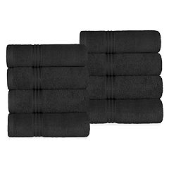 Seriously Black Hand Towel Set