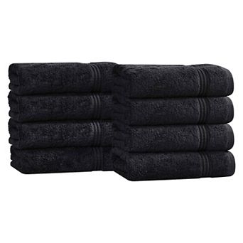 SUPERIOR 8 pc Egyptian Cotton Hand Towel Set